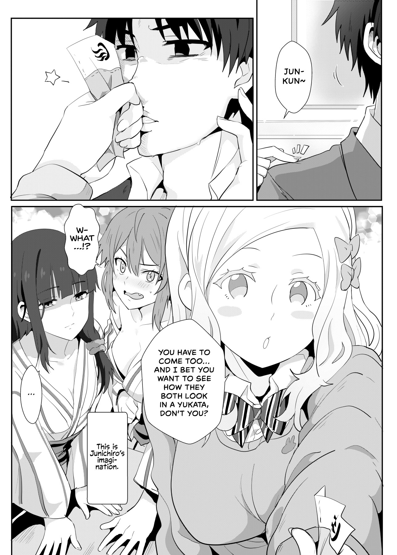 Hentai Manga Comic-Going On A Hotspring Trip With Tomos Mom And Her Friends!-Read-3